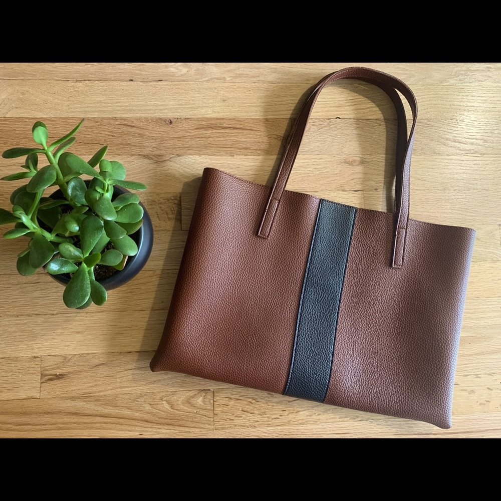 Vince Camuto Leather Tote